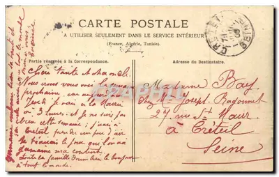 Parigi — La Senna e il Ponte Reale — P. Marmuse, Parigi, n°714 — Verso