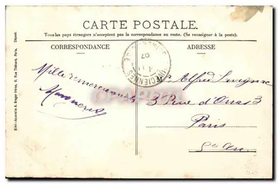 Louveciennes - Pavilhão du Barry — editor Igier, Novidades — Verso