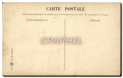 Paryż — Jeanne d'Arc — pomnik jeździecki — wydawca VO-LOW ANVERS — Rewers