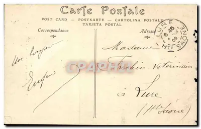 A Igreja de São Francisco Xavier — Paris — Editor Paris, n° 140 — Verso
