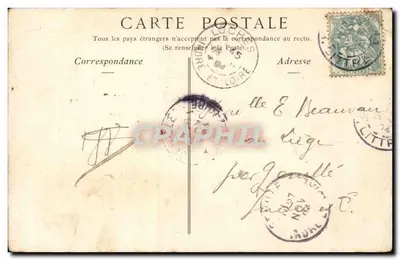 Paryż — Dach Hôtel des Invalides — ND Pibl. 14-C — Rewers