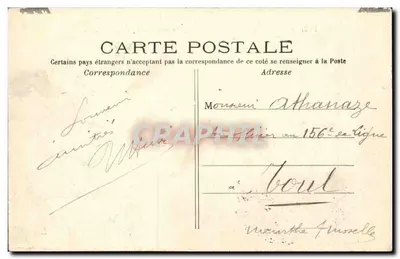 Buttes-Chaumont, O ponte suspensa — Paris — C.M. — Verso
