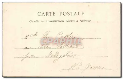 Paryż — Mały Pałac na Champs-Élysées — C.L.É. nr 59 — Rewers