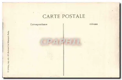 Paryż — Aleja Champs-Élysées — Wydawca B.D. nr 4069 — Rewers