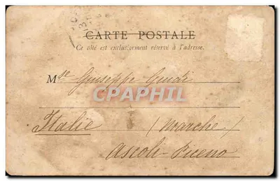 Teatro do Vaudeville — Paris — editor não identificado, n° de série 99 — Verso