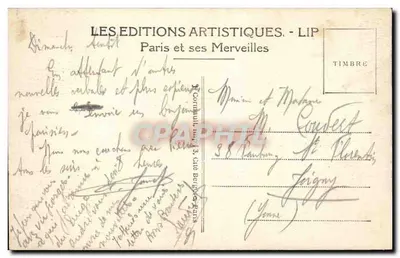 Paris – A Estação da Norte e a Avenida Denain — As Edições Artísticas, LIP — Verso