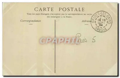 Paryż — Rue Soufflot i Panthéon — Collections ND. Phot. — Rewers