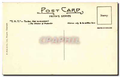Sala do Parlamento Britânico — Sala das Comunidades — F. Frith & Co. Ltd. n° 586 — Verso