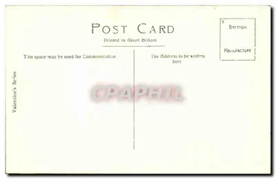 Szekspier, Abp. Westminster — pomnik pogrzebowy — seria Valentine's n°34697 — Rewers