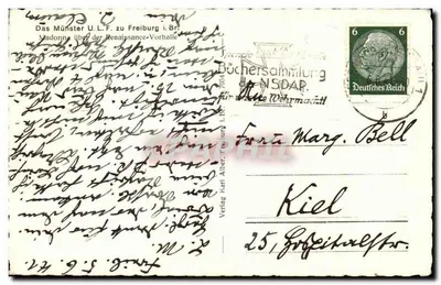 Madonna nad renesansową przedsionkiem — Freiburg i. Br. — Verlag Karl Alber — Rewers