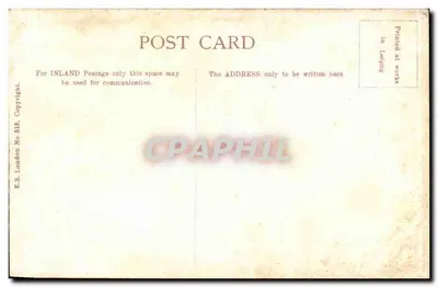 Front zachodni katedry w Exeterze — widok fasady zachodniej — E.S. London nr 518 — Rewers