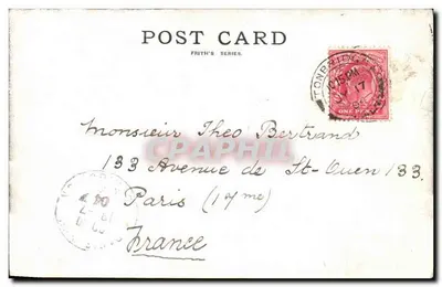 Southborough, Kościół Świętego Piotra — seria Frith's n°44928 — Frith & Co. — Rewers