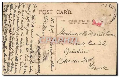 Princesa Éna de Battenberg — Rainha da Espanha — Hughes & Mullins, 281 D — Verso