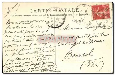 Nîmes — Fontanna Pradier — CPAPHIL 178 — Rewers