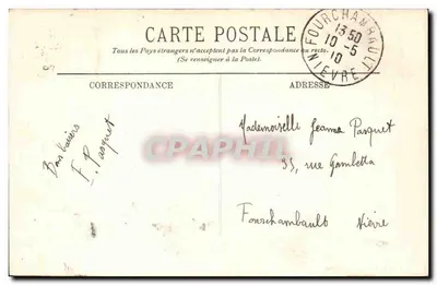 LYON — Place Carnot vista geral — LL. — Verso
