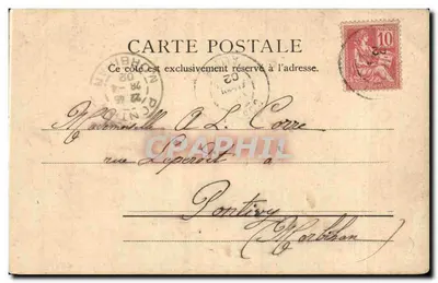 Les Malavaux — Vichy — R. & J. D. 1918 — Verso