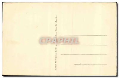 Marseille - Zamek Borelly — Tardy, nr 4 — Rewers