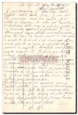 Lyon — Fontein Bartholdi — Ed. Grand Bazar Lyon, n°15 — Achterkant