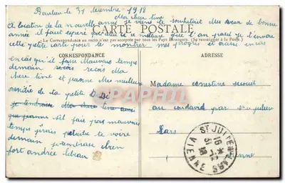 Paray-le-Monial - The Town Hall - Mme Drago, Art. de Piété, Paray-le-Monial — Back