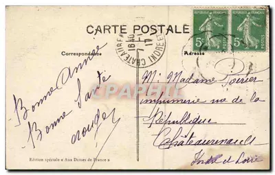 Clues de Barles — Okolice Digne — Wydanie specjalne « Dla Dams Francji » — Rewers
