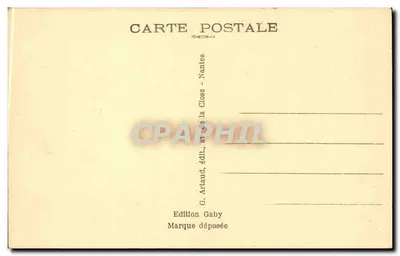 Lisieux (Calvados) — Igreja de São Désir — Gaby — Verso