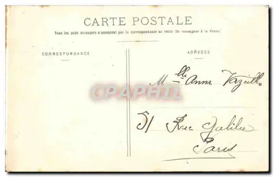 Versailles - O Castelo - Grand Trianon - Carro do Conde de Chambord — Morel, editor — Verso
