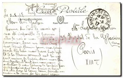 Limoges — Urząd Miasta — Wydawca LL — Rewers