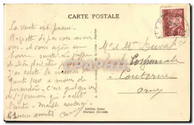 Kaplica św. Teresy Dzieciątkowej — Alençon (Orne) — Rue Saint-Blaise — L.W. 1372 — Rewers