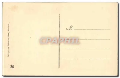 Lucion - La Tousse de Maupas (Système), widok z La Galaudetta — Héliogravure Labouche Frères, Toulouse, nr 33 — Rewers
