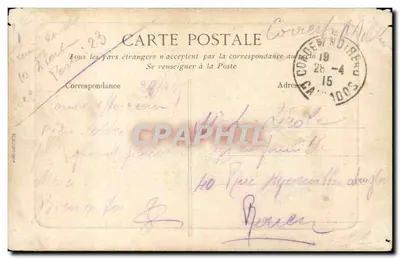 La Vère w Bois Baronnet — Dolina La Vère — nieznany wydawca — Rewers