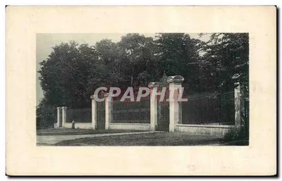 Portão de entrada de um parque ou jardim — Librairie A. Lethimonnier, Vaulgnes