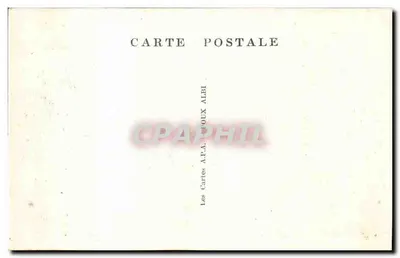 Lourdes — Ogólny widok Esplanady i Zamek Fort — wydawca A.P.A. Albi, n°5 — Rewers