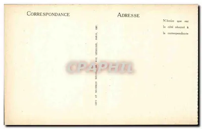 Lisieux — Velho Palácio Episcopal. A Lareira — Editor LL, n° 128 — Verso