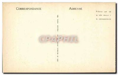 Lisieux — Dom z XVI wieku, zwany Salamandrou, Rue aux Fèves — ND — Rewers