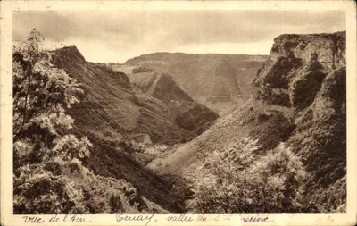 Tenay, vallée de l'Albarine — Vues de l'Ain CA 169 — Braun & Cie, Dornach