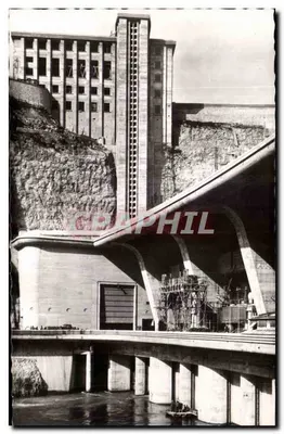 Represa de Génissiat (Ain) — Edifício Administrativo — Edição Génissiat, 1950