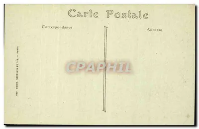 Castelo de Saint-Germain (século XVI) — Fachaça norte — ND. Phot. — Verso