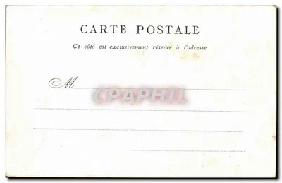 Panteon — Plac Panteonu — Wydana przez Bon Marché — Paryż — Rewers
