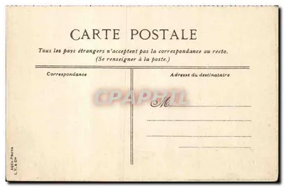 Monte Santo-Michel — A Aumônerie — L.V. & Cie — Verso