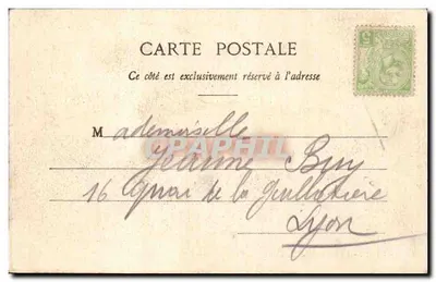 Nice — Promenade du Midi — Wydawnictwo Giletta, fot. Nice, nr 497 — Rewers