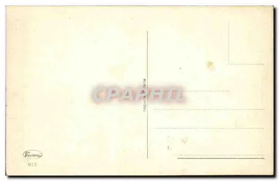 Paysage wiejski z mostem kamiennym — Wydawca Becamì, nr 617 — Rewers