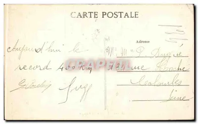 Niort — La Iglesia de San Andrés — Editor Cuerri — Reverso