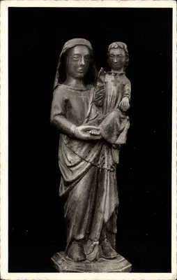 Estátua de Nossa Senhora de Sob a Terra — St Quentin La Chabanne (Crense) — J. LE MARIGNY Éditeur