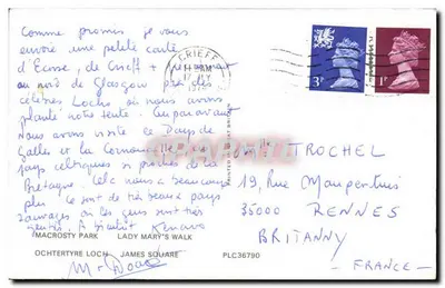 Crieff — widok panoramiczny — CRIEFF — Rewers