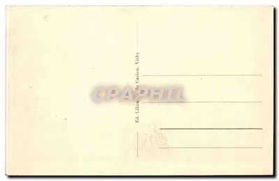 Vichy - O Monumento Gilbert — editor Livraria do Casino, Vichy, n° 98 — Verso
