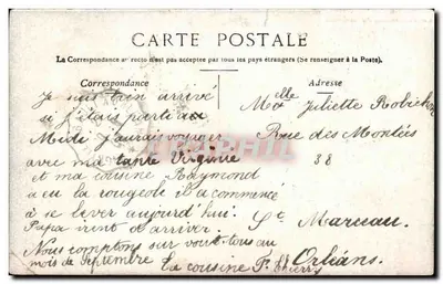O Castelo de Brissac — França — editor desconhecido, número de série não visível — Verso