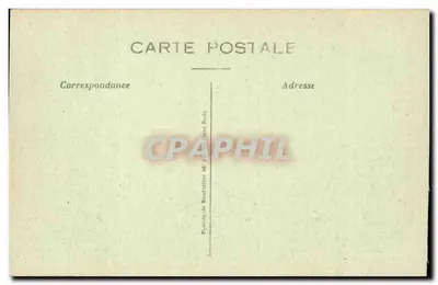 Bailly (Oise) — Ruínas após a guerra — Phot-Express, Visé Paris, n°1741 — Verso