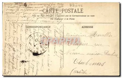 LYON - Rue de la République - E.R. - Deux Passages & Café Ric — Rewers