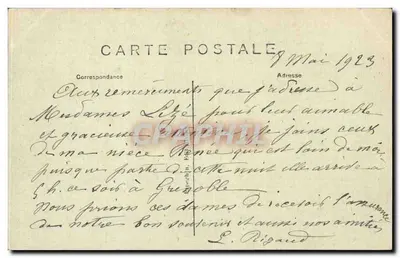 Saumur (M.-et-L.) — Vista general (lado norte) — A.P. — Reverso