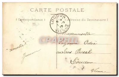 Angers — Bulwar Mairie — Cali Vivier, drukarz, Pl. Visitation — Rewers